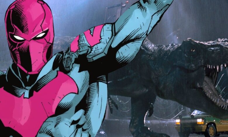 El nuevo equipo de Red Hood está estafando Jurassic Park por la peor razón