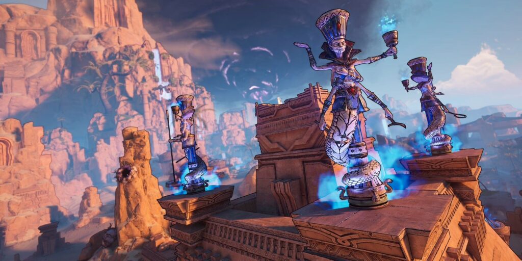 El país de las maravillas de Tiny Tina: ubicación de todos los santuarios de Aaron G