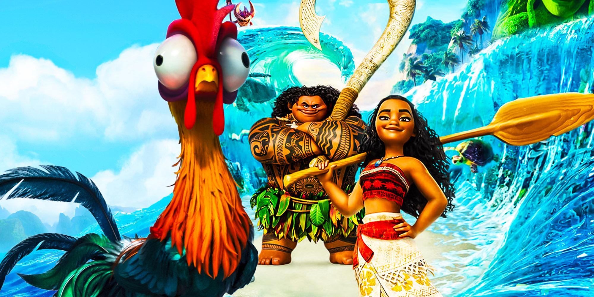 El personaje más estúpido de Moana demuestra en secreto su superpoder de Disney