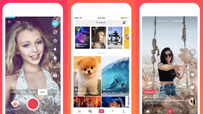 El rediseño de Musical.ly agrega recomendaciones de video, nuevos perfiles de usuario