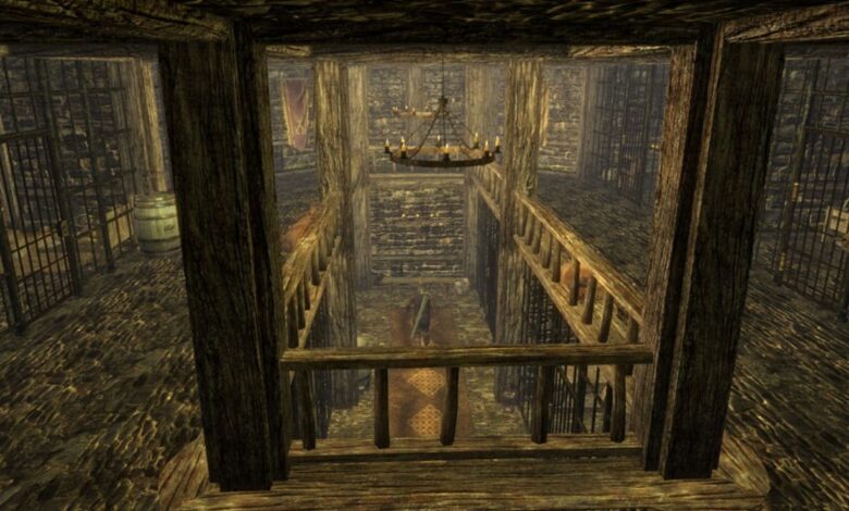 El sistema penitenciario de Skyrim no tiene ningún sentido