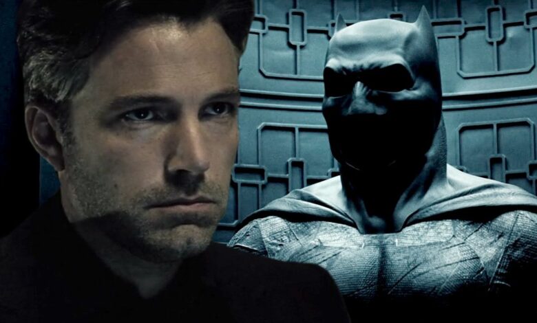 El traje de murciélago de la película cancelada de Batfleck fue mejor que BvS y Justice League