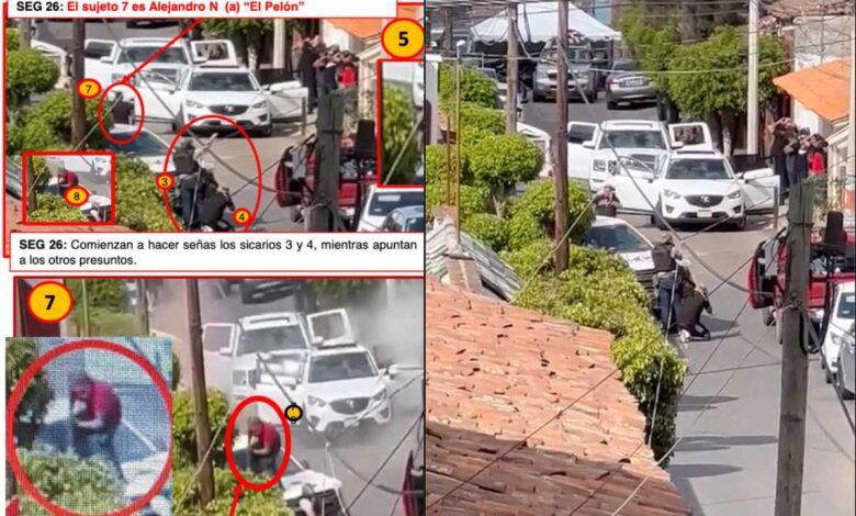 El velorio, los asistentes y la balacera: las fotos y videos claves del supuesto fusilamiento