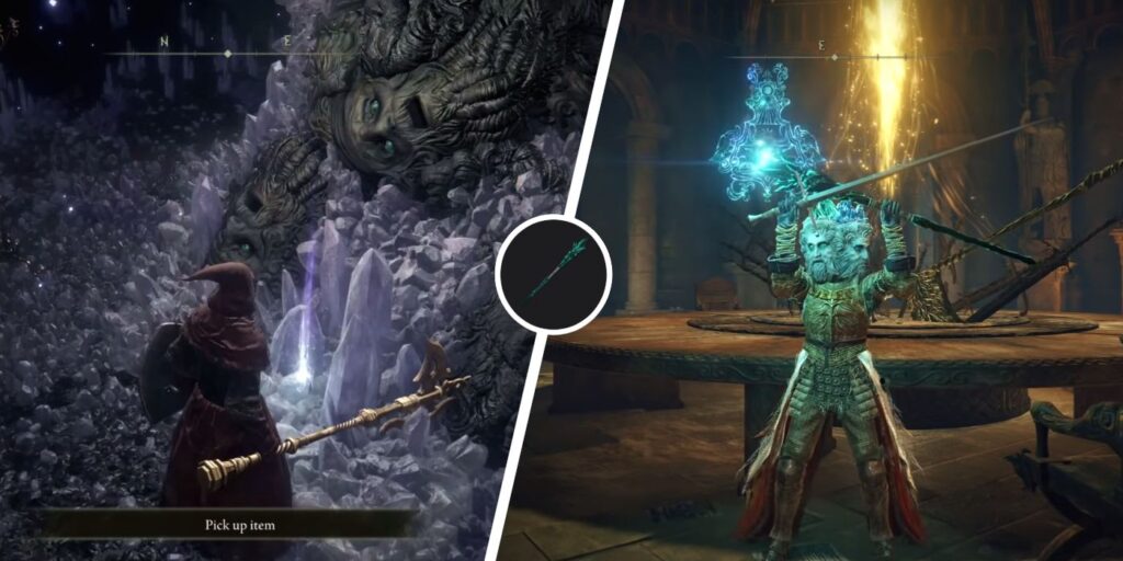 Elden Ring: Cómo obtener el bastón Glintstone de Azur