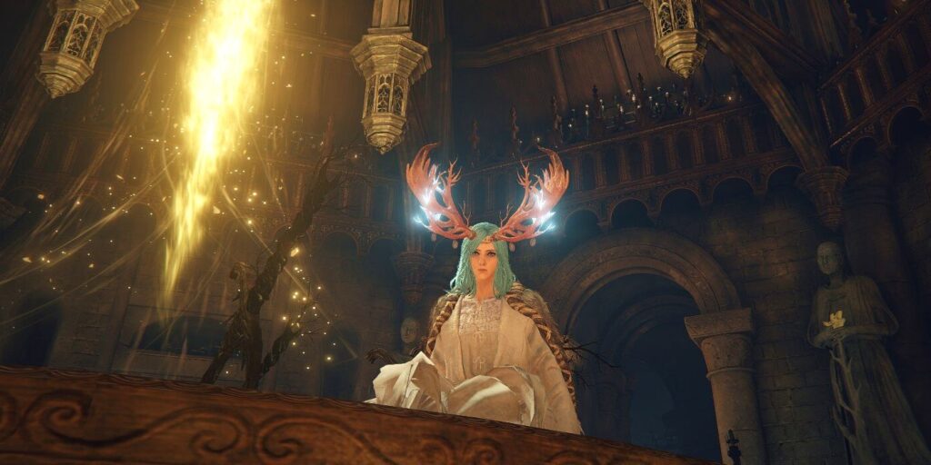Elden Ring: Cómo obtener la diadema con cuernos brillantes (conjunto de chamán)