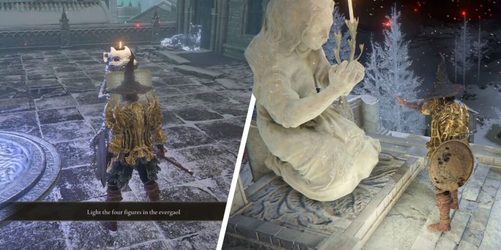 Elden Ring: Cómo resolver el rompecabezas de Ordina, Pueblo Litúrgico