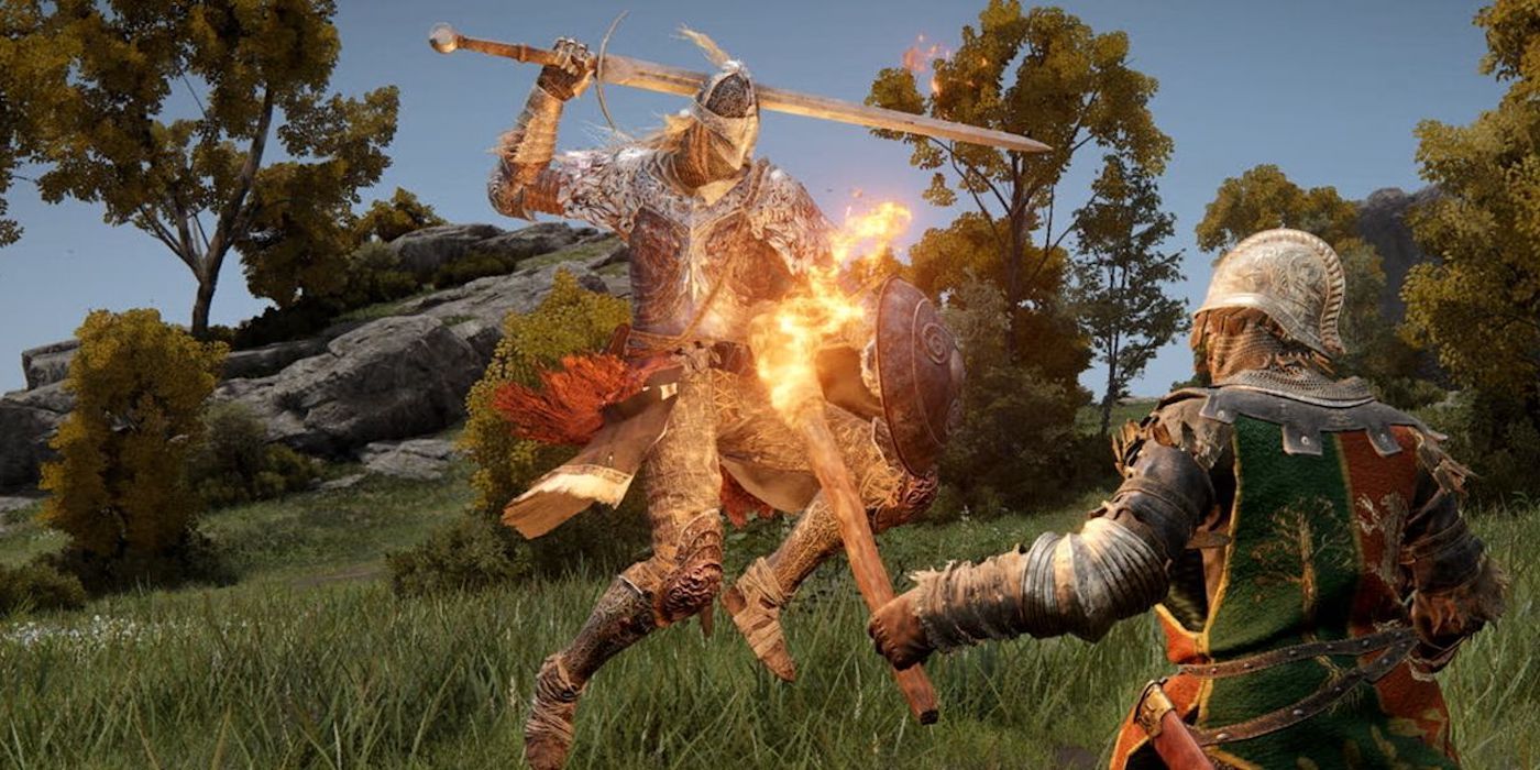 Elden Ring Player encuentra una manera fácil de vencer al lanzallamas maniobrable