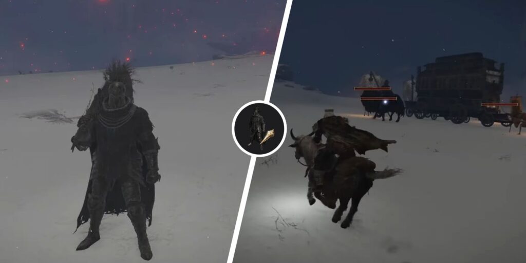 Elden Ring: dónde encontrar el conjunto de caballería de la noche