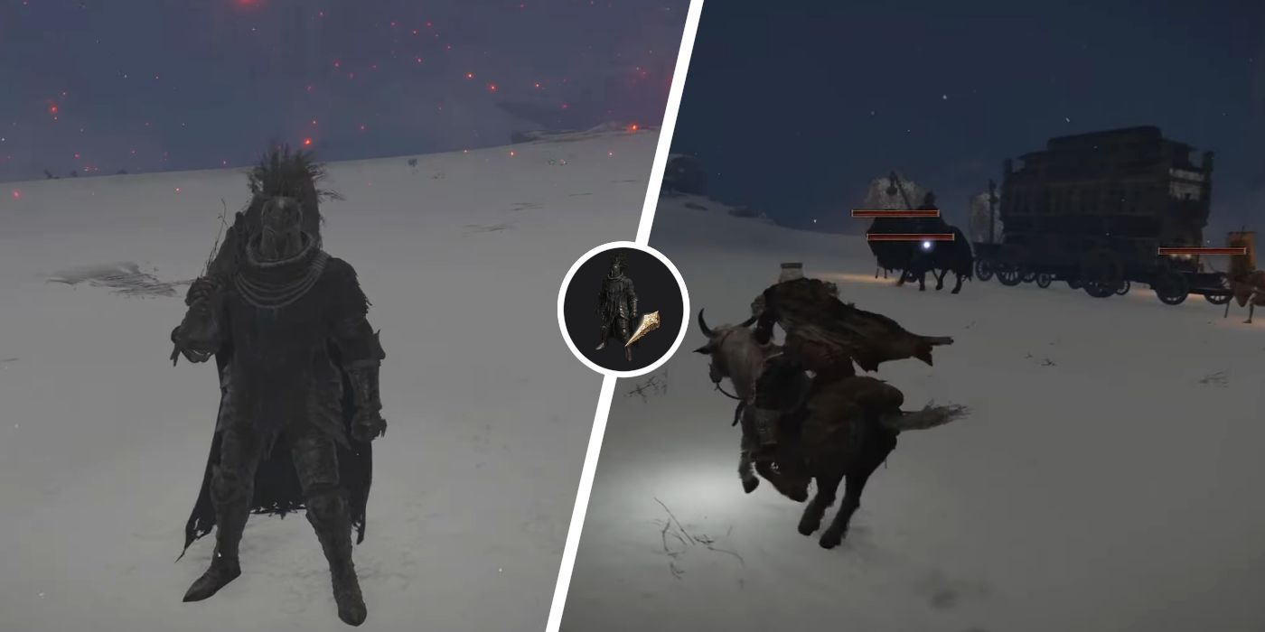 Elden Ring: dónde encontrar el conjunto de caballería de la noche