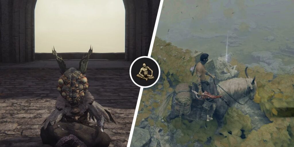 Elden Ring: dónde encontrar el gesto de piernas cruzadas