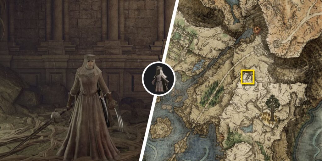 Elden Ring: dónde encontrar la iglesia de la inhibición (juego de doncella de dedos)