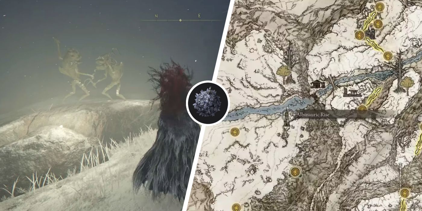 Elden Ring: solución del puzle del ascenso albinaúrico (talismán de masa grave)