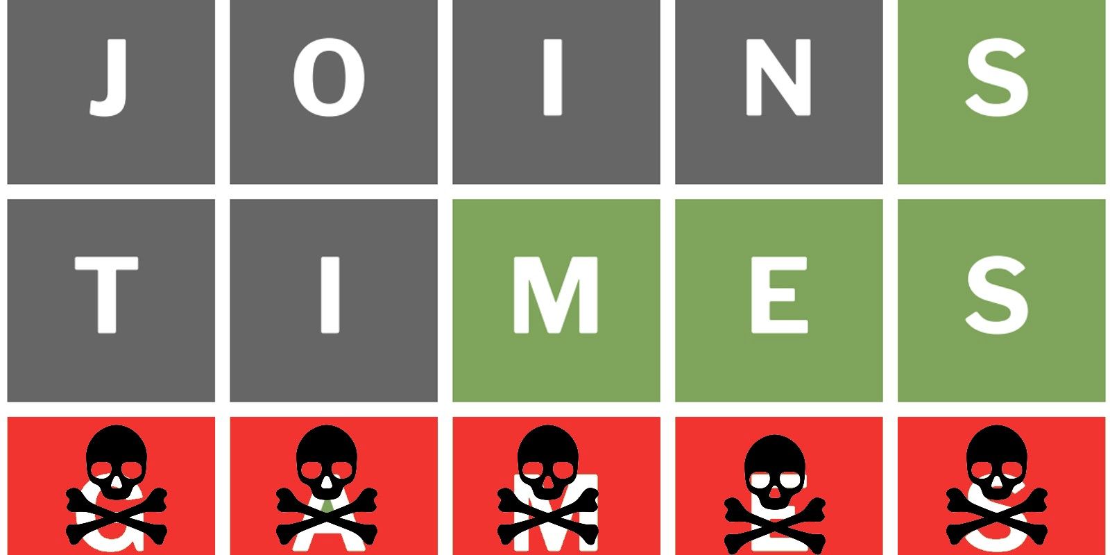 En Wordle Clone Survivle, los jugadores quieren evitar la respuesta correcta