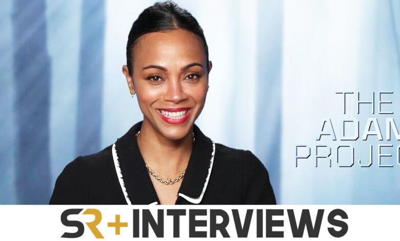Entrevista a Zoe Saldana: El Proyecto Adam