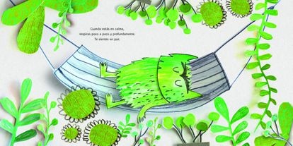 Una viñeta del libro 'El monstruo de colores'.