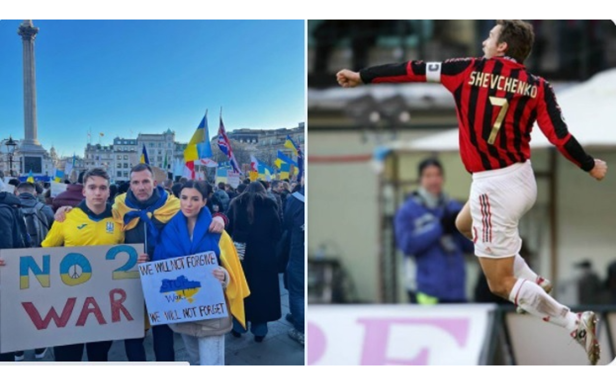 “Este es un momento muy difícil para mi nación, para mi gente y para mi familia”: Andriy Shevchenko | Video