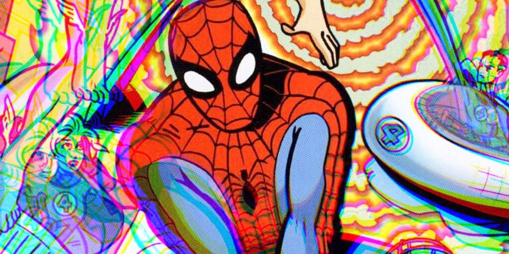 Experimenta el arte clásico de Marvel de una manera completamente nueva en Trippy Fan Project