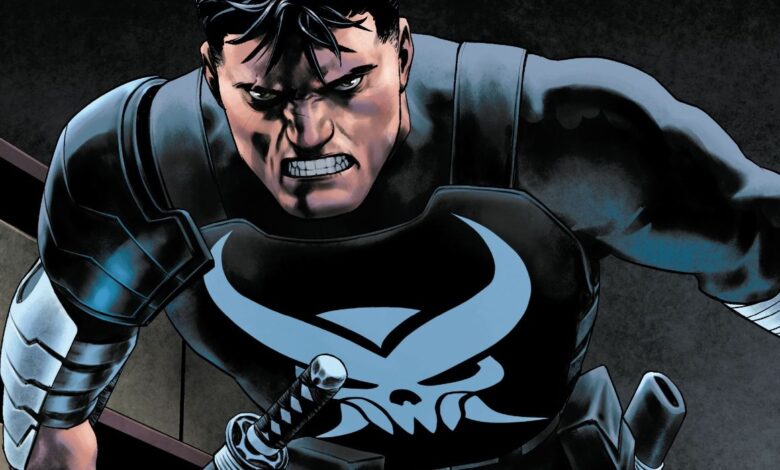 Explicación del nuevo logotipo de Punisher y la misión cómica de Marvel