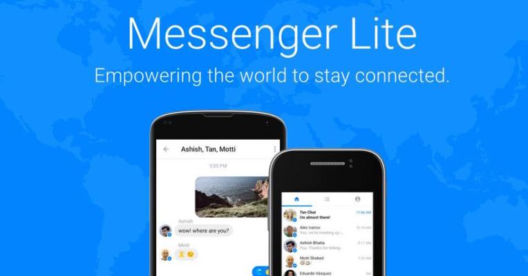 Facebook trae Messenger Lite que ahorra plan de datos a los Android de EE. UU.