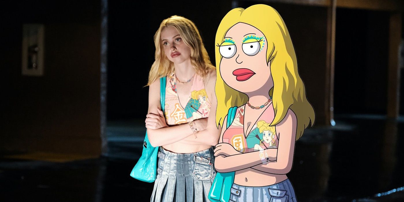 Faye de la temporada 2 de Euphoria se convierte en el personaje de American Dad en el arte oficial