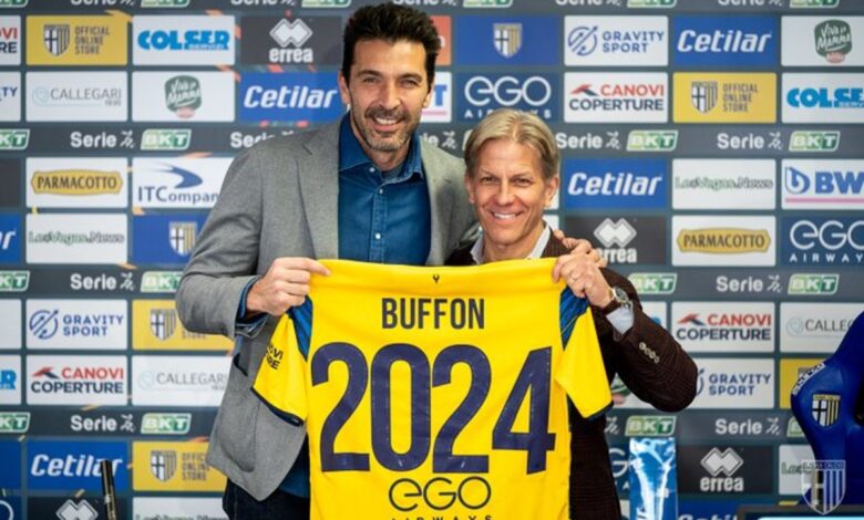 Firma Gianluigi Buffon con Parma hasta el 2024 | Video