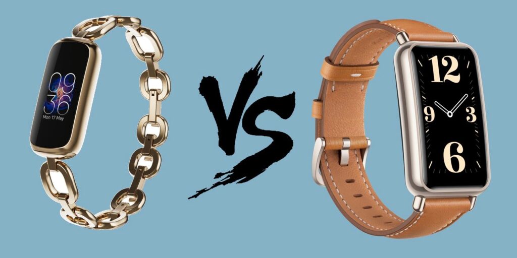 Fitbit Luxe vs. Reloj Huawei Fit Mini
