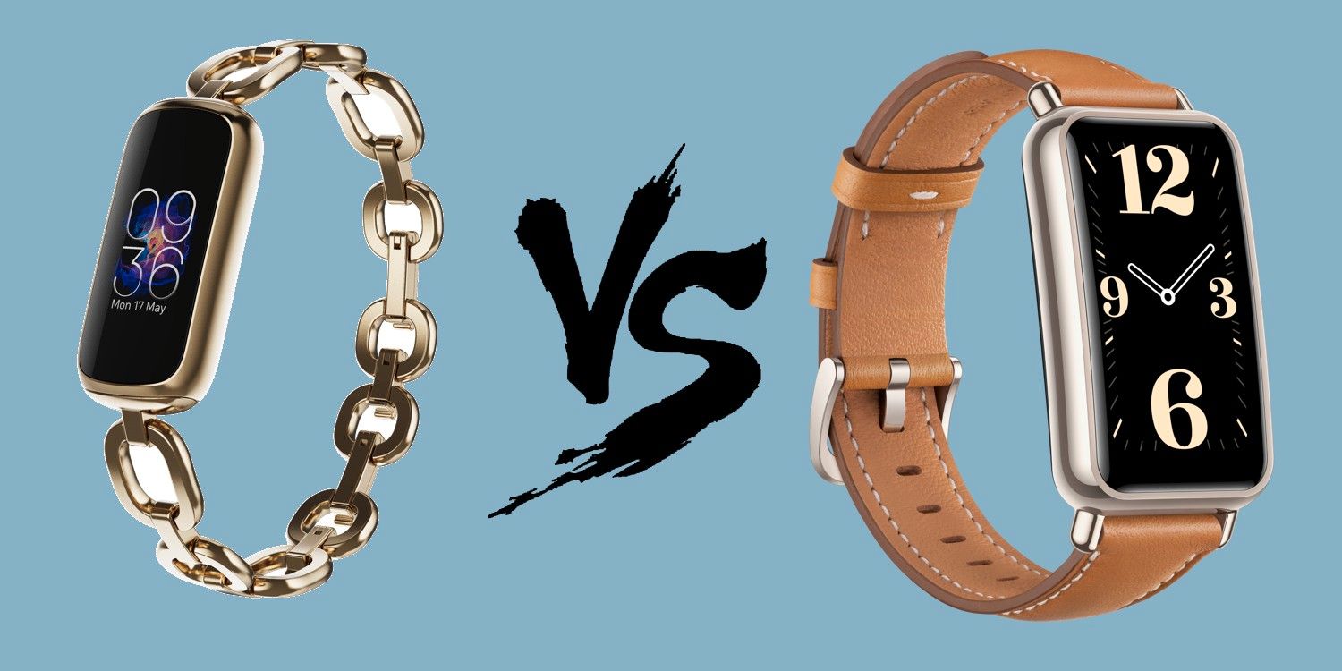 Fitbit Luxe vs.  Reloj Huawei Fit Mini