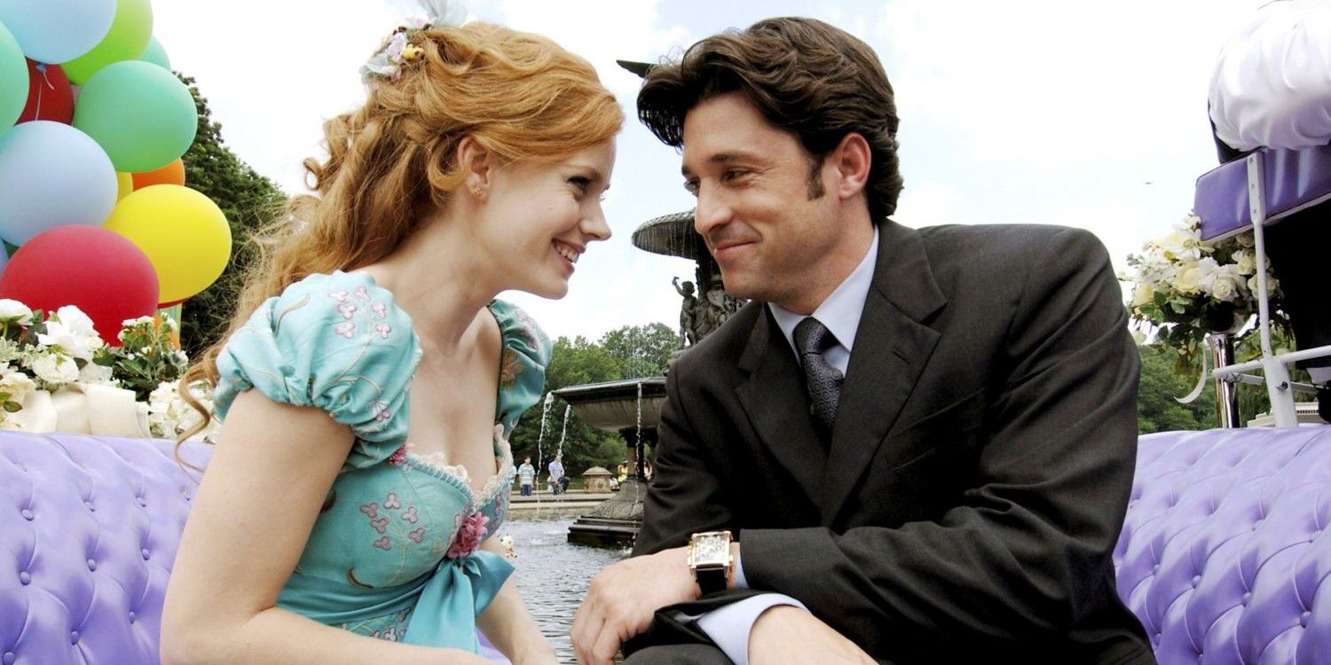 Fotos del set de Enchanted 2: primer vistazo al regreso de Amy Adams y Patrick Dempsey