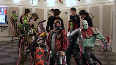 GOTG Game BTS Video Highlights Motion Capture Cutscenes