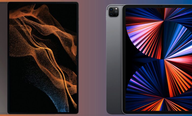 Galaxy Tab S8 Ultra vs. M1 iPad Pro (12,9 pulgadas): ¿Qué tableta de $ 1099 es la mejor?