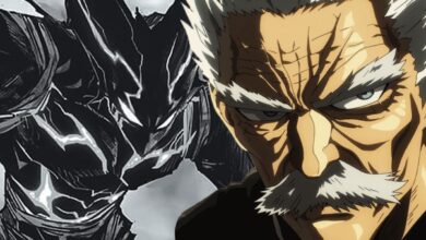 Garou de One-Punch Man vs. Bang se vuelve sangriento en horrible nuevo fanart