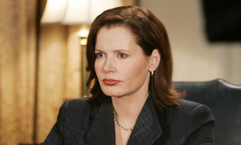 Geena Davis abandona el piloto de drama legal de CBS en medio de la filmación