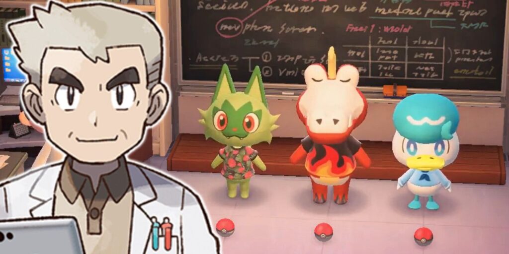 Gen 9 Starter Pokémon Conviértete en aldeanos reales de Animal Crossing con Mod