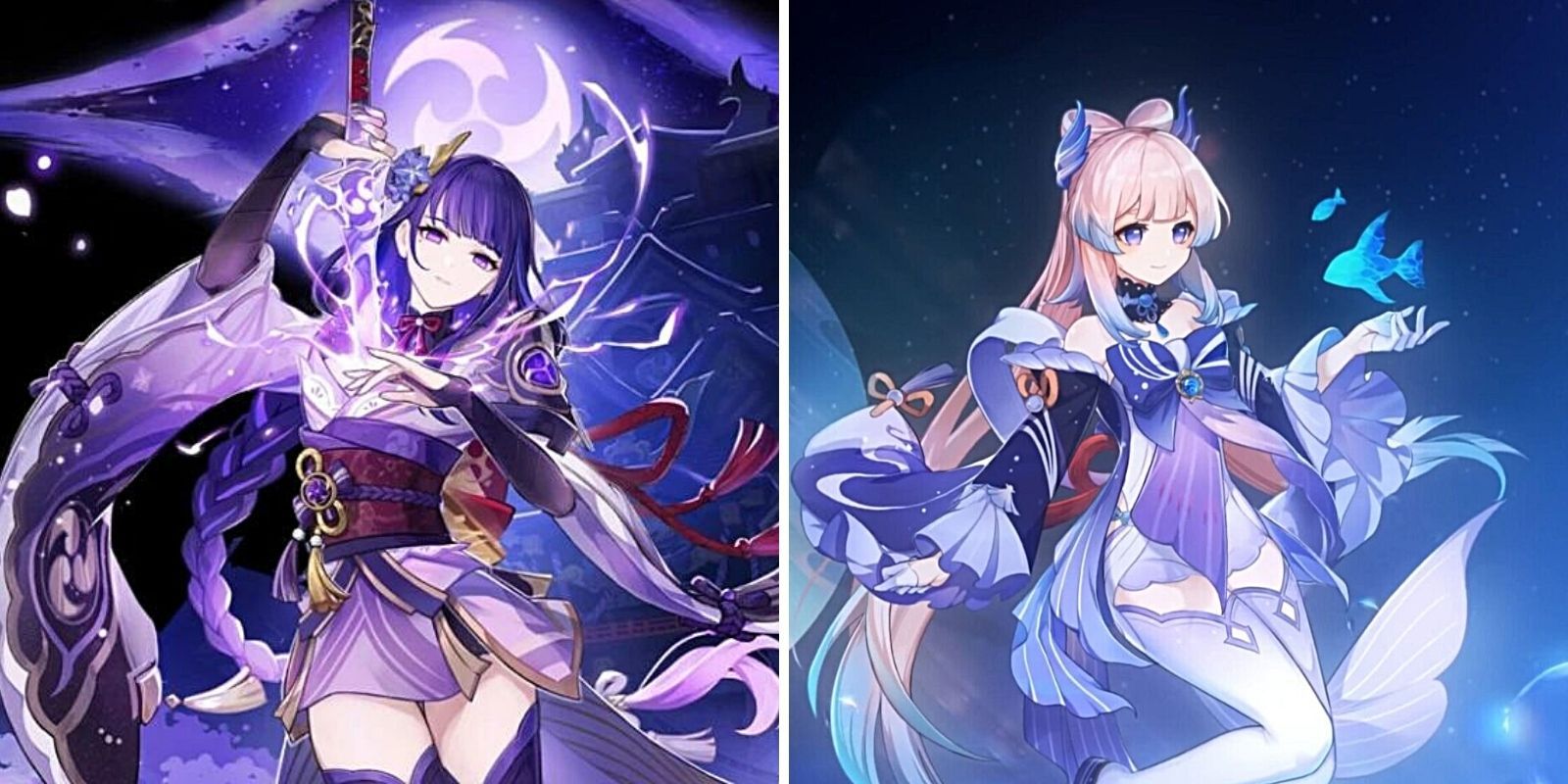 Genshin Impact 2.5: ¿Deberías optar por Raiden Shogun o Kokomi?