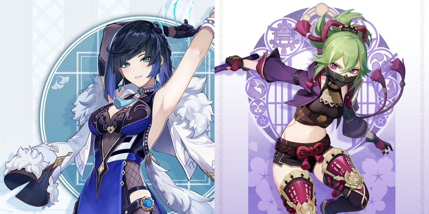 Genshin Impact revela oficialmente los nuevos personajes Yelan y Kuki Shinobu