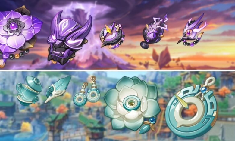 Genshin Impact: todos los nuevos artefactos que puedes obtener en el abismo