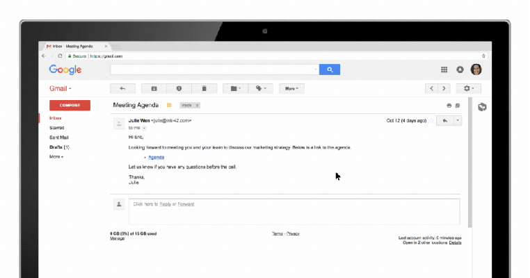 Gmail agrega soporte para complementos de terceros