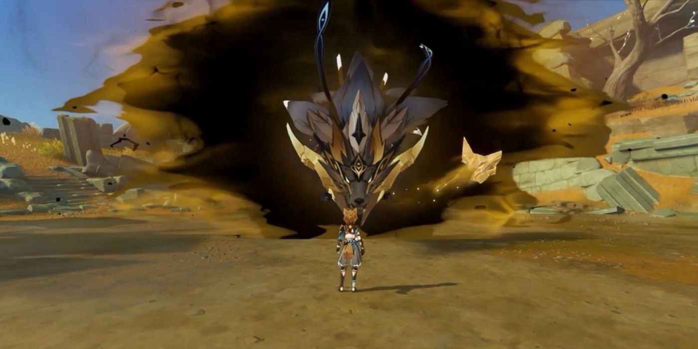 Golden Wolflord Boss de Genshin Impact tiene un problema de invulnerabilidad
