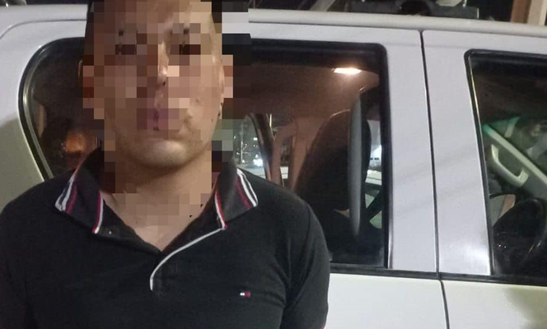 Golpeó salvajemente a su pareja sentimental, fue detenido por la policía, en San Juan del Río