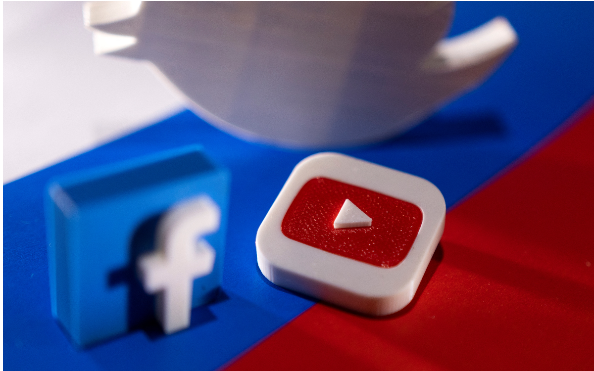 Google, Facebook y Twitter restringen cuentas de Rusia