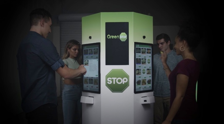Greenstop lanza su máquina expendedora de cannabis en dispensarios de California