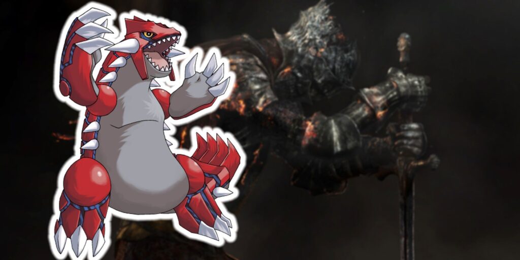 Groudon de Pokémon se convierte en jefe al estilo de Dark Souls en un arte asombroso
