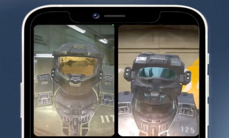 Halo AR Effects te permite usar un traje espartano para videollamadas