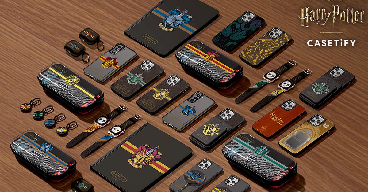 Harry Potter obtiene una nueva colección de Hogwarts de CASETiFY