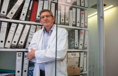 Luis Bujanda en el Centro de Investigación Biomédica en Red de Enfermedades Hepáticas y Digestivas.