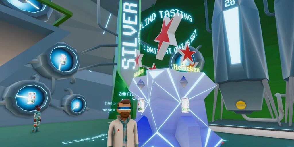 Heineken lanza cerveza virtual para resaltar lo tonto que es el metaverso