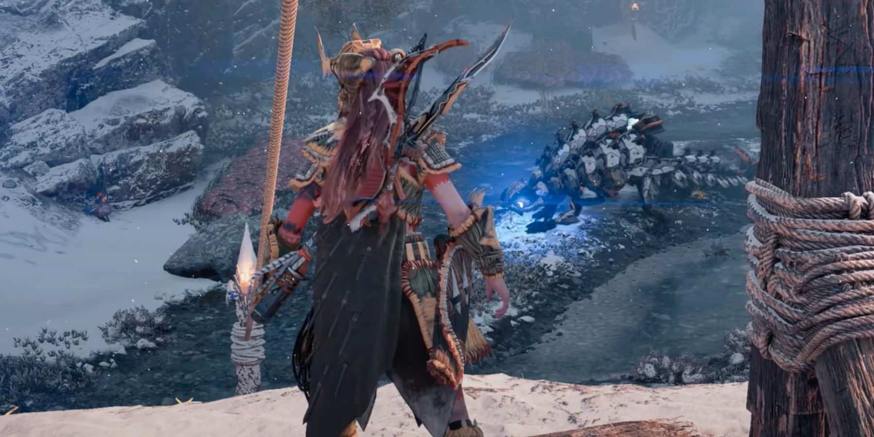 Horizon Forbidden West: Guía de pruebas de los terrenos de caza de las montañas Sheerside