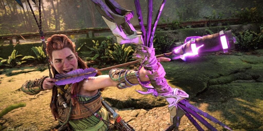 Horizon Forbidden West: mejores bobinas y tejidos para usar en armas