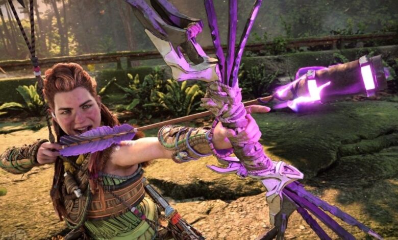 Horizon Forbidden West: mejores bobinas y tejidos para usar en armas