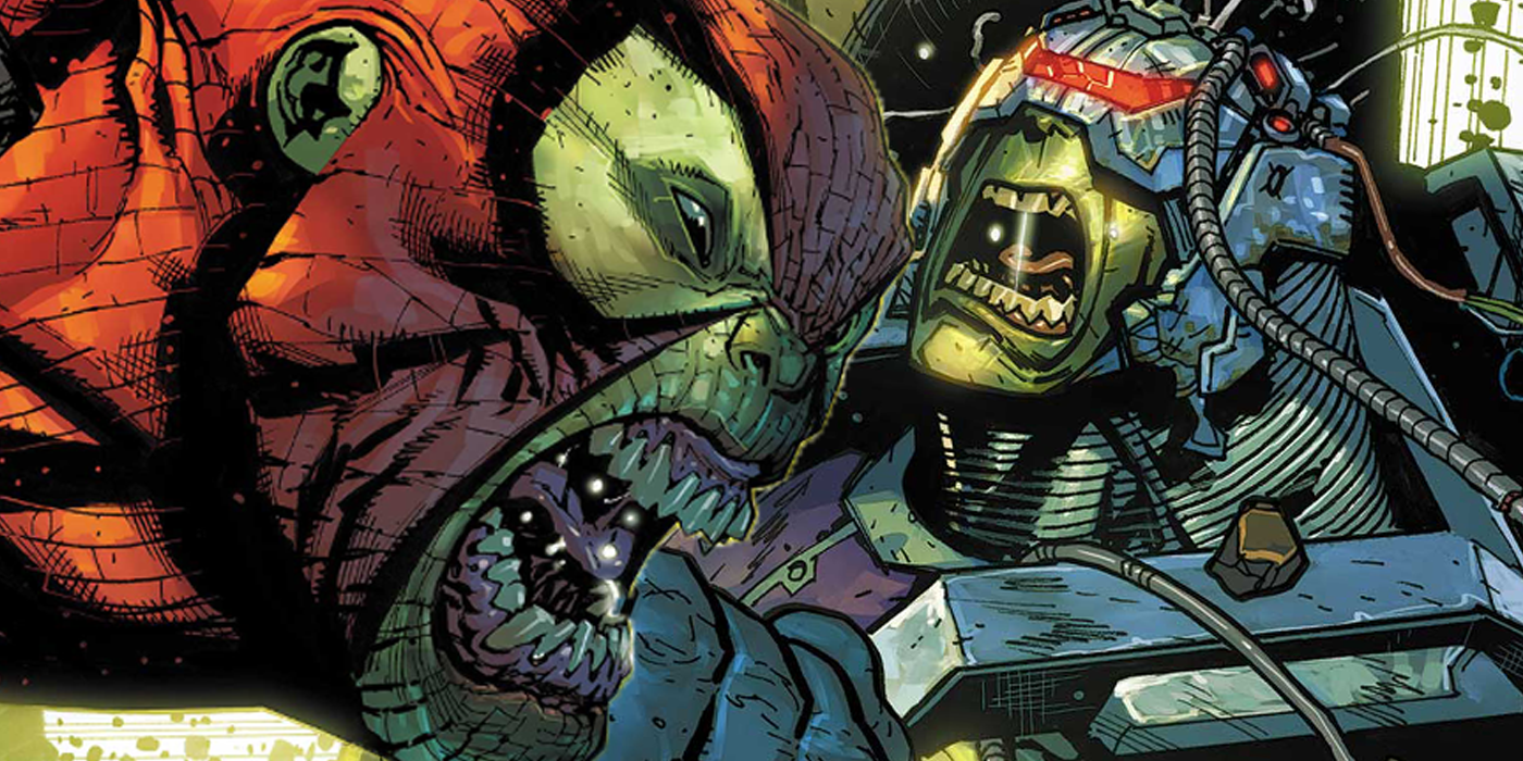 Hulk se está volviendo más fuerte que nunca para derrotar a Spider-Hulk